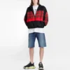Maglietta da uomo Balenciaga con stampa del logo, collo rotondo e maniche corte, bianca 556150TYK239000