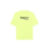 Maglietta da uomo Balenciaga con stampa del logo, maniche corte, giallo 641675TJVF77110