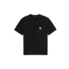 Maglietta da uomo Balenciaga con stampa del logo, maniche corte, nera 594579THV631000