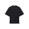 Maglietta da uomo Balenciaga da corsa con stampa a motivi e logo, ampia, a maniche corte, nera 641614TJVK61070