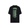 Maglietta da uomo Balenciaga Speedhunters Band a maniche corte, nera 556133TCV381000
