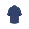 Maglietta da uomo Balenciaga SS21 con stampa a motivo running e logo, dal taglio ampio, a maniche corte, blu 641614TJVK64866
