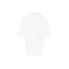 Maglietta da uomo Balenciaga SS21 con stampa motivo maratona e logo, maniche corte, bianca 641614TJVK69040