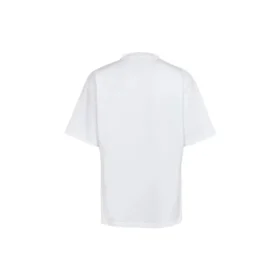 Maglietta da uomo Balenciaga SS21 con stampa “Word”, maniche corte, bianca 641613TJVI59040 Maglietta da uomo Balenciaga SS21 con stampa “Word”, maniche corte, bianca 641613TJVI59040