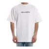 Maglietta da uomo Balenciaga Symbolic a maniche corte con stampa alfabetica e collo rotondo, bianca 620969TIV509040