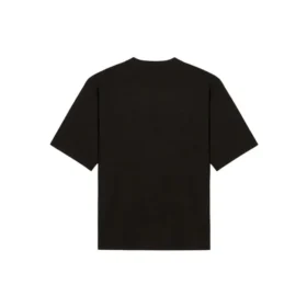 Maglietta da uomo Balenciaga Symbolic a maniche corte con stampa alfabetica e collo rotondo, nera 620969TIV501070 Maglietta da uomo Balenciaga Symbolic a maniche corte con stampa alfabetica e collo rotondo, nera 620969TIV501070
