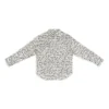 Maglietta dalla vestibilità ampia con strisce con logo su tutta la superficie “Grigio” 662983TML201240