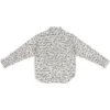 Maglietta dalla vestibilità ampia con strisce con logo su tutta la superficie “Grigio” 662983TML201240