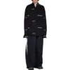 Maglietta in cotone con stampa logo “Black” 662983TOL651070