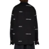 Maglietta in cotone con stampa logo “Black” 662983TOL651070