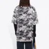 Maglietta in rete mimetica “Grey” 647651TJLC51240