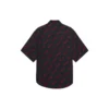 Maglietta minimal a maniche corte “Black Red” 658841TKO521076