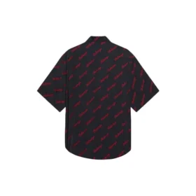 Maglietta minimal a maniche corte “Black Red” 658841TKO521076 Maglietta minimal a maniche corte “Black Red” 658841TKO521076