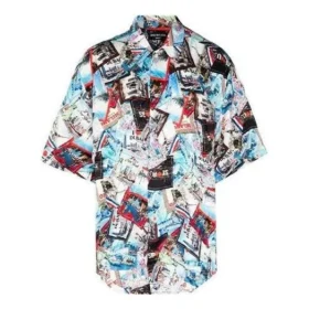 Maglietta minimal All Over Cities “Multicolor” 681813TML058470