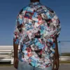 Maglietta minimal All Over Cities “Multicolor” 681813TML058470