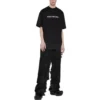 Maglietta Mirror Balenciaga, vestibilità media “Black” 612966TNVR21070