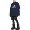 Maglietta oversize Balenciaga x adidas “Navy” 731769TNVA64356