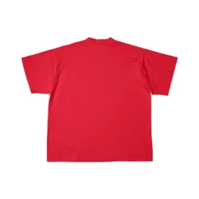 Maglietta oversize Balenciaga x adidas “Red” 712398TNVA66278