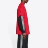 Maglietta oversize Balenciaga x adidas “Red” 712398TNVA66278