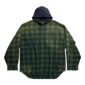 Maglietta oversize con cappuccio “Green” 746369TOM213328