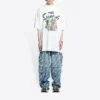 Maglietta oversize in cotone Balenciaga x THE SIMPSONS “White” 676589TLVG70901