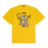 Maglietta oversize in cotone Balenciaga x THE SIMPSONS “Yellow” 676589TLVG77200