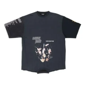 Maglietta Speed Hunters capovolta oversize “Black Faded” 698811TMVC90100 Maglietta Speed Hunters capovolta oversize “Black Faded” 698811TMVC90100