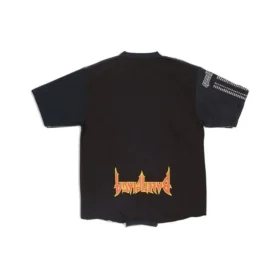 Maglietta Speed Hunters capovolta oversize “Black Faded” 698811TMVC90100 Maglietta Speed Hunters capovolta oversize “Black Faded” 698811TMVC90100