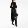 Maglietta SS21 Drip Peace con stampa, vestibilità ampia, nera 641655TKVA11012