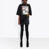Maglietta SS21 I Love Dogs nera 641532TJVH11000