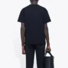 Maglietta unisex a maniche corte, ampia, con stampa del logo e ritratto della band, stile retrò, nera 612966TIVA11000