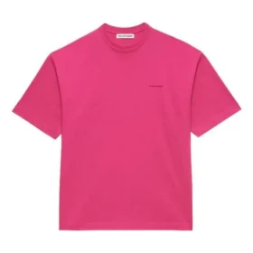 Maglietta unisex a maniche corte con logo retrò, rosa 556104TBV435630 Maglietta unisex a maniche corte con logo retrò, rosa 556104TBV435630