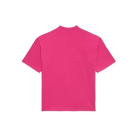 Maglietta unisex a maniche corte con logo retrò, rosa 556104TBV435630 Maglietta unisex a maniche corte con logo retrò, rosa 556104TBV435630