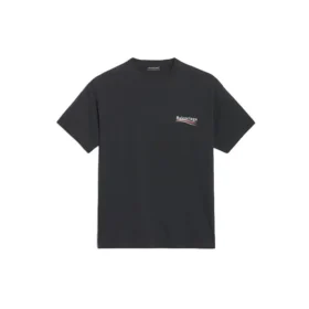 Maglietta unisex a maniche corte con logo, vestibilità ampia, nera 556150TAV441000 Maglietta unisex a maniche corte con logo, vestibilità ampia, nera 556150TAV441000