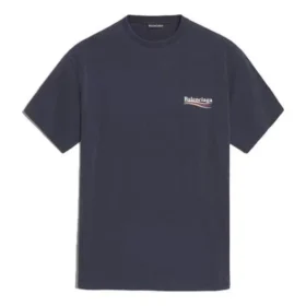 Maglietta unisex a maniche corte con motivo logo, blu navy 556150TAV444128 Maglietta unisex a maniche corte con motivo logo, blu navy 556150TAV444128