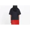 Maglietta unisex a maniche corte con stampa del logo, nera 583098TFV598465