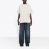 Maglietta unisex SS21 con logo, girocollo, grigia 641675TKV712966