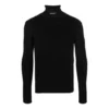 Maglione a collo alto aderente “Black” 682003T51751000