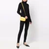 Maglione a collo alto aderente “Black” 682003T51751000
