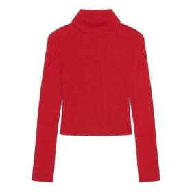 Maglione a collo alto FREE con stampa a coste “Red” 662722T32106167