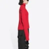 Maglione a collo alto FREE con stampa a coste “Red” 662722T32106167