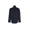 Maglione a collo alto in cotone spazzolato con logo scarabocchiato “Navy” 625935T31828065