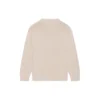 Maglione a collo rotondo in maglia con logo BB Laurel Crown “Beige” 664369T32119028