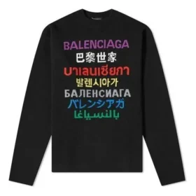 Maglione a collo rotondo “Nero Multicolore” 646491T15952771