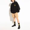 Maglione a girocollo con logo Sporty B Crest “Nero” 671125TLV60-1000