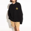 Maglione a girocollo con logo Sporty B Crest “Nero” 671125TLV60-1000