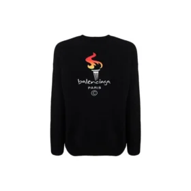 Maglione a girocollo delle Olimpiadi di Parigi “Black” 621032T41041070