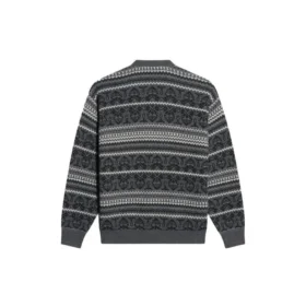 Maglione a girocollo Fair Isle “Grey” 675280T16121240