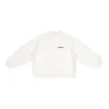Maglione a girocollo Strike 1917 Oversize “Bianco” 699242TMVH29800