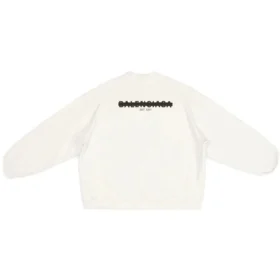 Maglione a girocollo Strike 1917 Oversize “Bianco” 699242TMVH29800